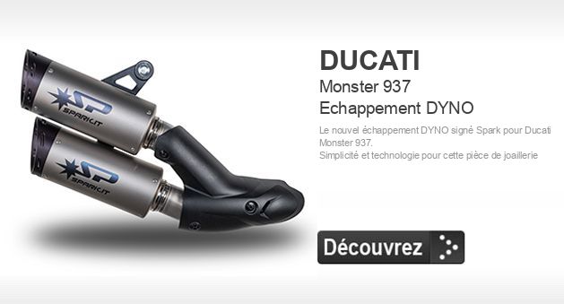 Cliquez pour dcouvrir DUCATI - Monster 937 Echappement DYNO