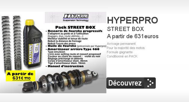 Cliquez pour découvrir HYPERPRO - STREET BOX 597€ TTC