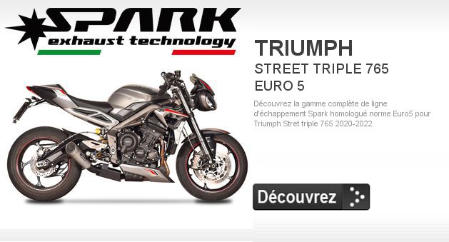 Cliquez pour dcouvrir TRIUMPH - STREET TRIPLE 765 EURO 5