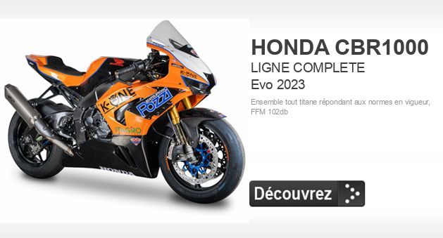 Cliquez pour dcouvrir HONDA CBR1000 - LIGNE COMPLETE Evo 2023