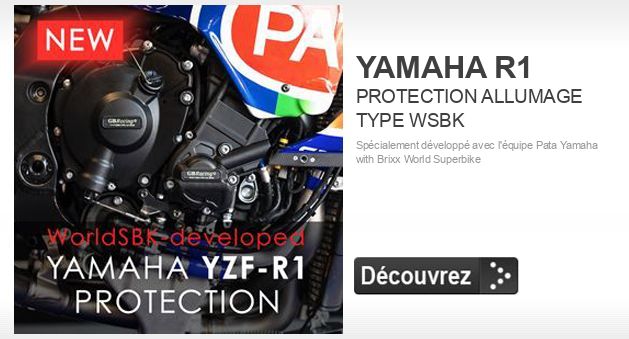 Cliquez pour découvrir YAMAHA R1 - PROTECTION ALLUMAGE TYPE WSBK