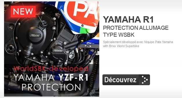 Cliquez pour dcouvrir YAMAHA R1 - PROTECTION ALLUMAGE TYPE WSBK