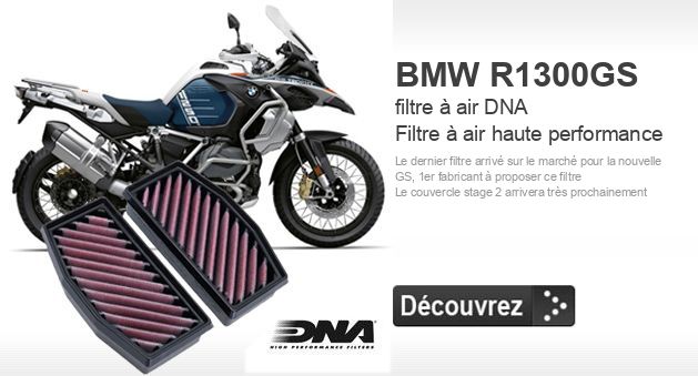 Cliquez pour découvrir BMW R1300GS  - filtre à air DNA Filtre à air haute performance