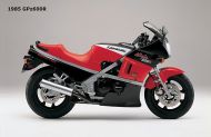 kawasaki GPZ 600 R / BLACKBIRD 600 1985