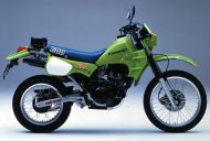 kawasaki KLR600 600 1984 -> 1985