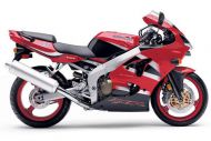 kawasaki ZX-6 R 600 2000 -> 2001