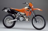 ktm EXC 250 4T 250 2001 -> 2004