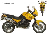 triumph TIGER 885 885 1999 -> 2000