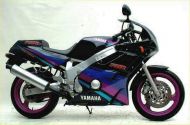 yamaha FZR600 600 1989 -> 1993