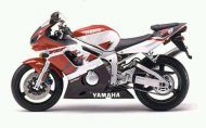 yamaha YZF600 R6 600 2001 -> 2002