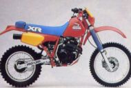 honda XR350 350 1983 -> 1986