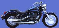 honda VT1100 C2 SABRE 1100 2000 -> 2007
