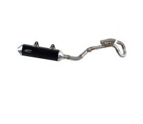 Ligne complte : collecteur Inox + silencieux