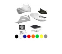 Ensemble pack carnage. Fintion gelcoat teint dans la masse