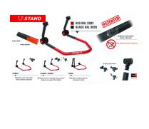 BEQUILLE ARRIERE LEGO TAMPON NOIR