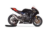 3/4 LIGNE RACING - raccord Titane et silencieux Konix EVO diam.60