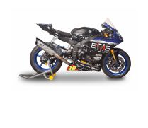 Ligne compl�te racing STEP3 collecteur TITANE + silencieux FORCE EVO Titane 400mm