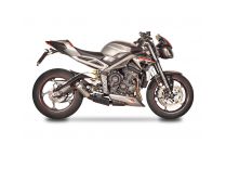 Chambre insonorisante inox  et silencieux MOTO GP titane, montage standard. Conforme norme Euro5