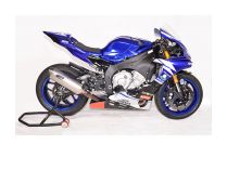 Ligne complte racing  : collecteur STEP2 inox + silencieux Force titane longueur 400mm
