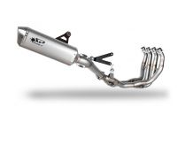 Ligne complte racing STEP2 collecteur TITANE + silencieux FORCE Titane 102DB