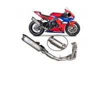 Ligne compl�te racing TITANE avec pr�-silencieux