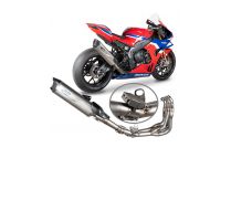 Ligne complte racing TITANE avec valve d'chappement