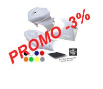 Ensemble pack carnage. Fintion gelcoat teint dans la masse