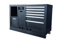 Meuble de service permettant un travail en atelier comme sur piste
