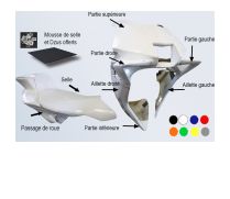 Ensemble pack car�nage. Fintion gelcoat teint� dans la masse