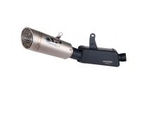 Chambre insonorisante inox et silencieux Grid O titane