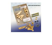 Kit fixation pour amortisseur de direction anodis� NOIR